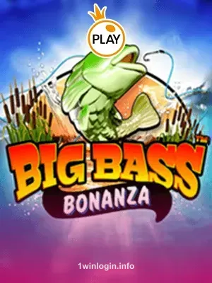 Imagem do jogo Big Bass Bonanza disponível no 1winbet
